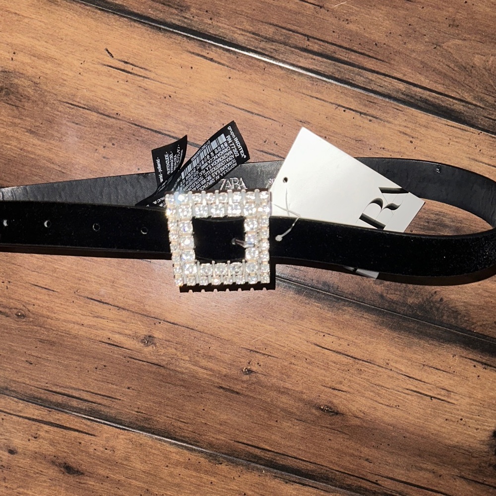 ZARA RHINESTONE BELT